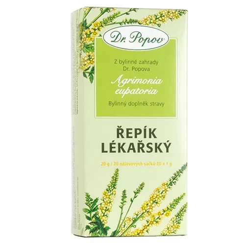 Řepík lékařský nať, 20 g (20 x 1 g)