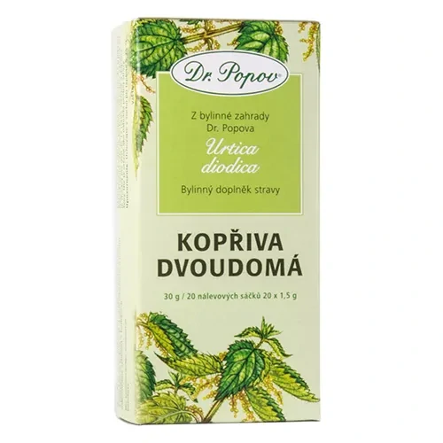 Kopřiva dvoudomá list, 30 g (20 x 1,5 g)