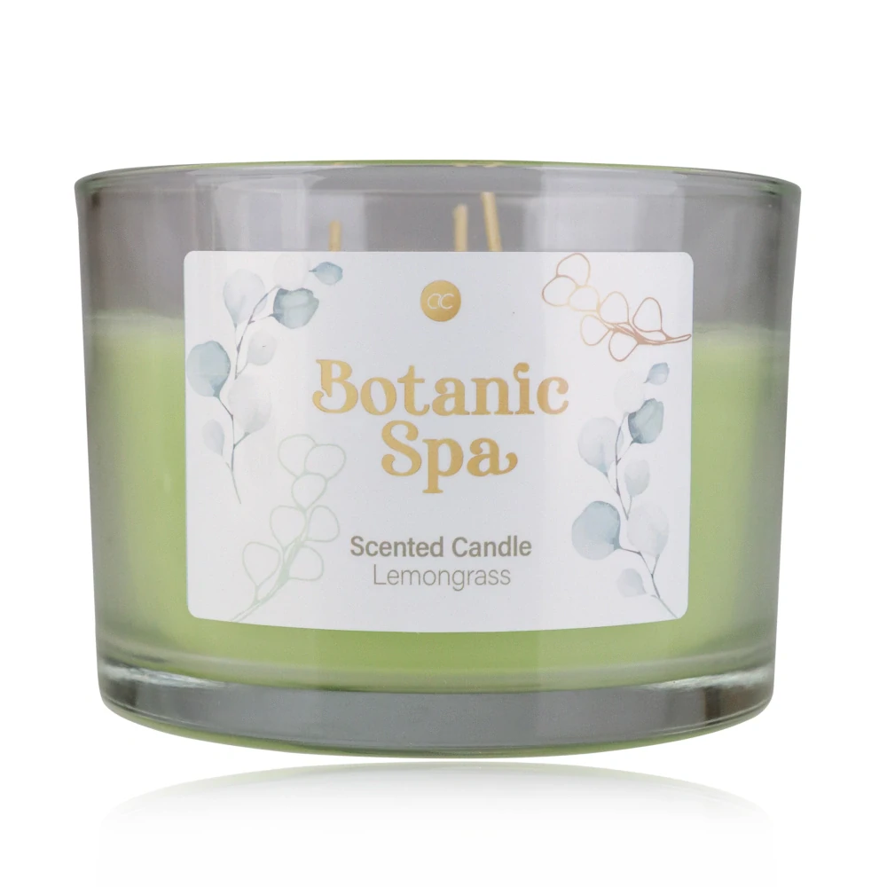 VONNÁ SVÍČKA se třemi knoty 300g BOTANIC SPA ve skle