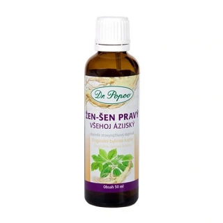 Žen-šen, originální bylinné kapky, 50 ml