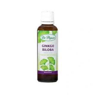 Ginkgo biloba, originální bylinné kapky, 50 ml