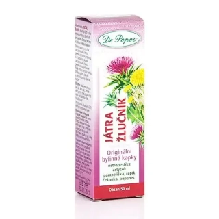 Játra – žlučník,originální bylinné kapky, 50 ml