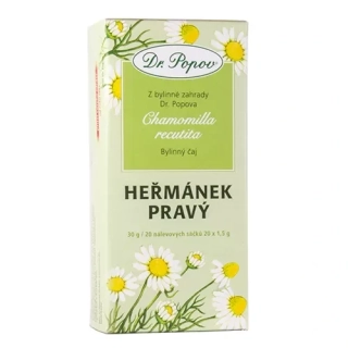 Heřmánek pravý květ, 30 g (20 x 1,5 g)