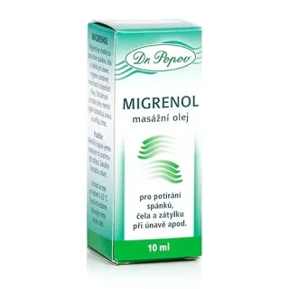 Migrenol, masážní olej, 10 ml