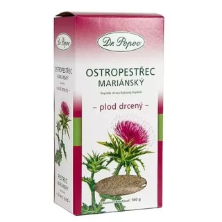 Ostropestřec mariánský, plod drcený, 160 g