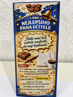 Dárková mléčná čokoláda