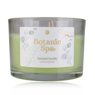 VONNÁ SVÍČKA se třemi knoty 300g BOTANIC SPA ve skle