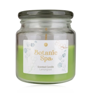 VONNÁ SVÍČKA 330g BOTANIC SPA ve skle s víčkem