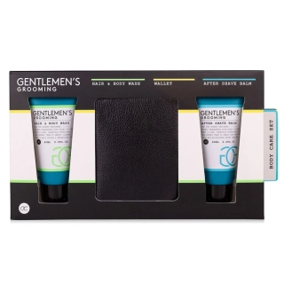 SET koupelový GENTLEMEN'S GROOMING s peněženkou